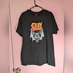 Ozzy Osbourne Bat Graphic T-Shirt